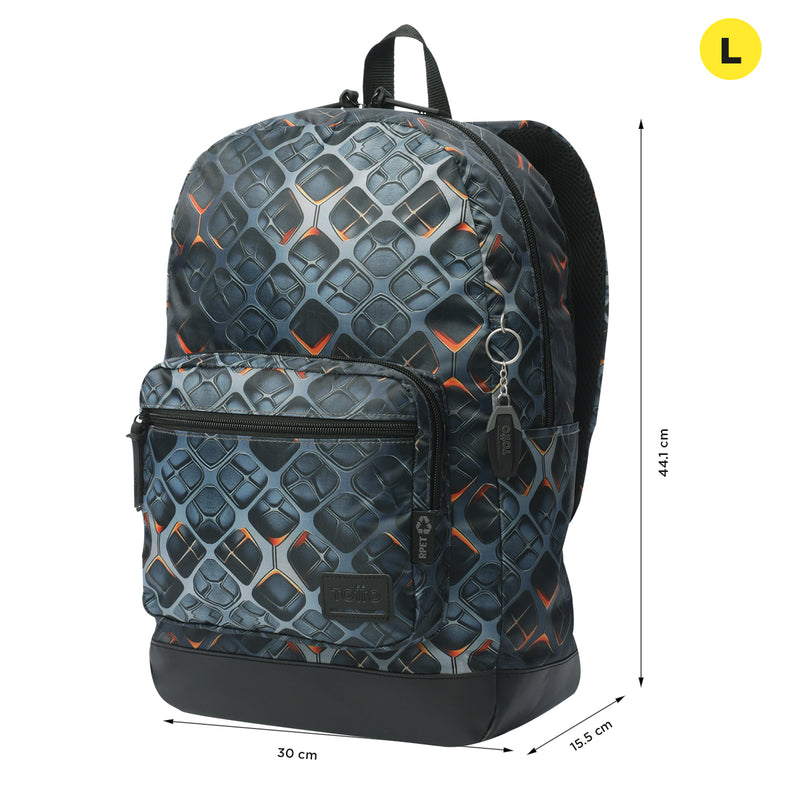 Mochila Universitaria Porta PC 14" Tocax Negro Hombre