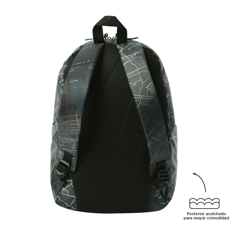 Mochila Universitaria Porta PC 14" Tocax Negro Hombre