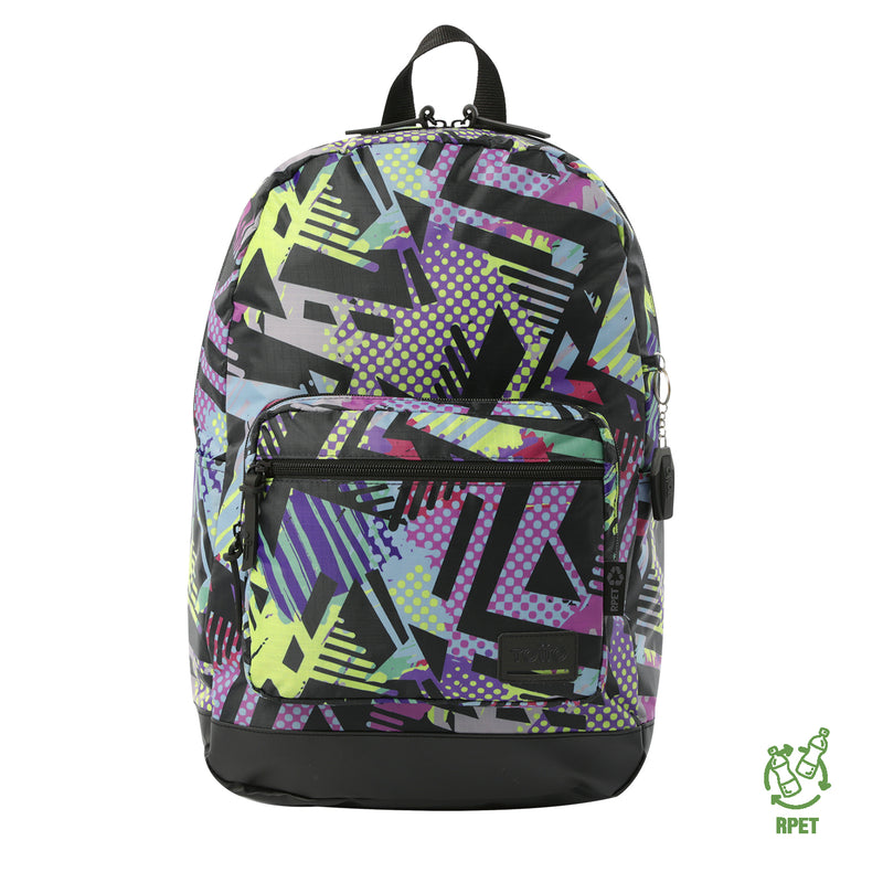 Mochila Universitaria Porta Laptop 14" Tocax Negro Mujer
