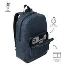 Mochila Universitaria Porta Laptop 14" Tocax Azul Hombre