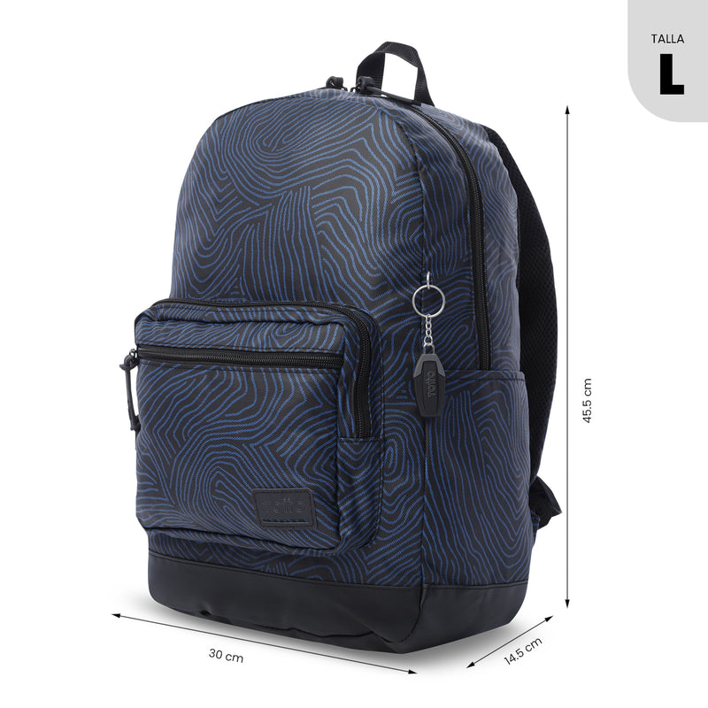 Mochila Universitario Porta PC 14" Tocax Azul Unisex