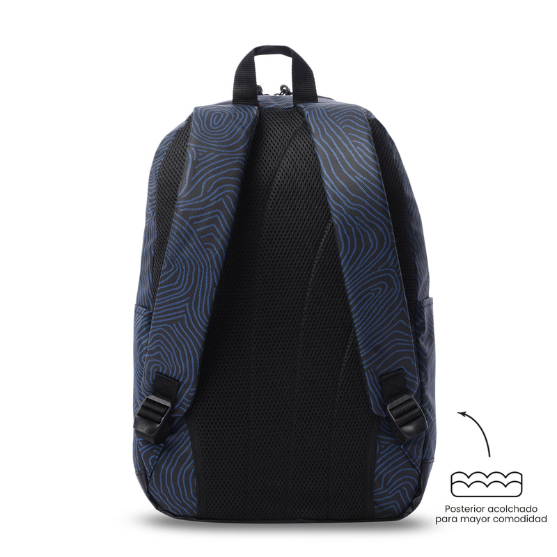 Mochila Universitario Porta PC 14" Tocax Azul Unisex