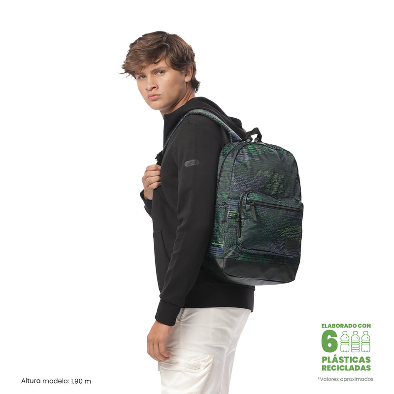 Mochila Universitario Porta PC 14" Tocax Negro Hombre