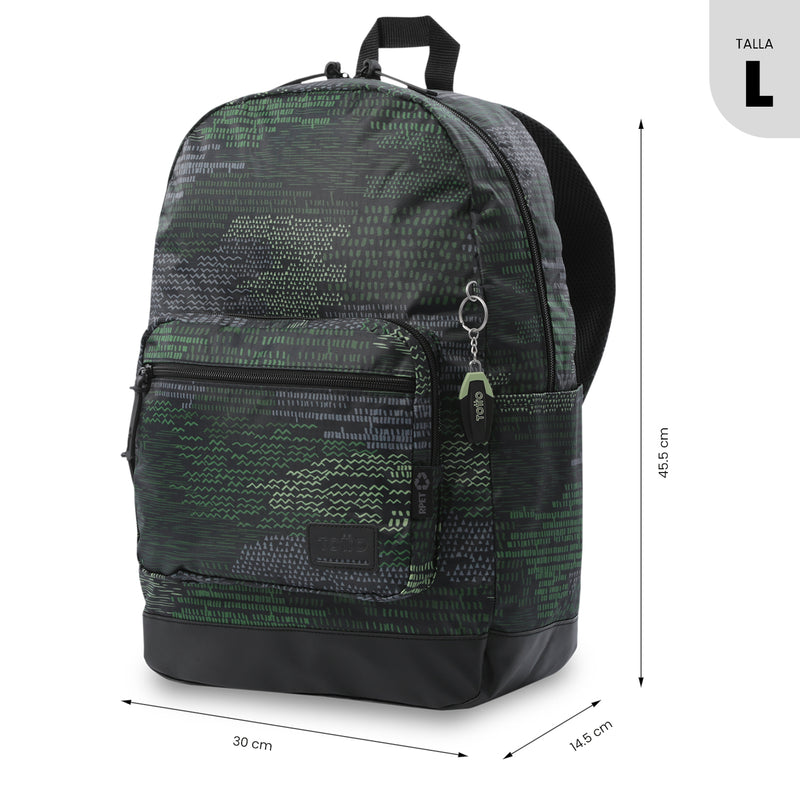 Mochila Universitario Porta PC 14" Tocax Negro Hombre