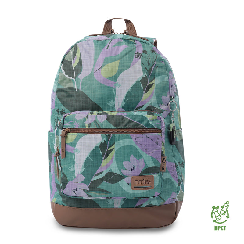 Mochila Universitaria Porta PC 14" Tocax Verde Mujer