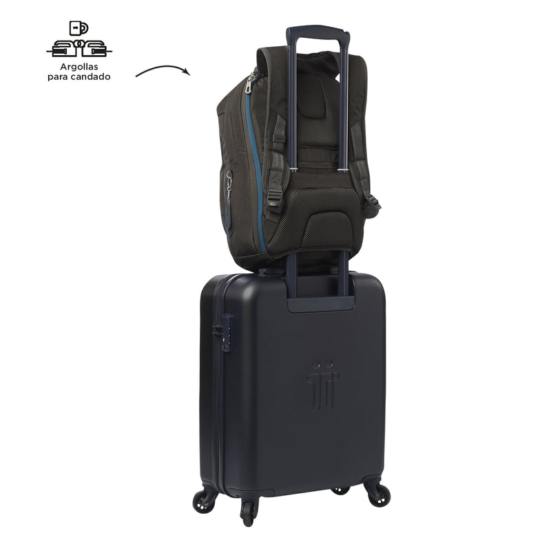 Mochila Ejecutivo Porta PC13" Colbert Café Hombre