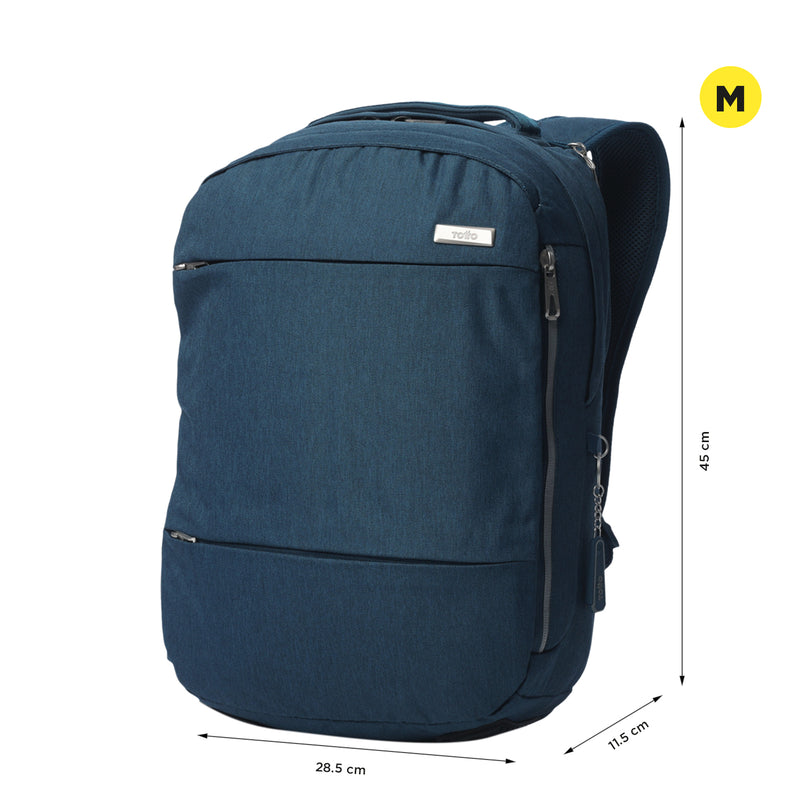 Mochila Ejecutivo Porta PC13" Colbert Azul Hombre
