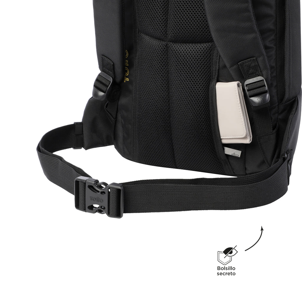 Mochila Bunker Pack 3.0 con porta laptop Color Negro