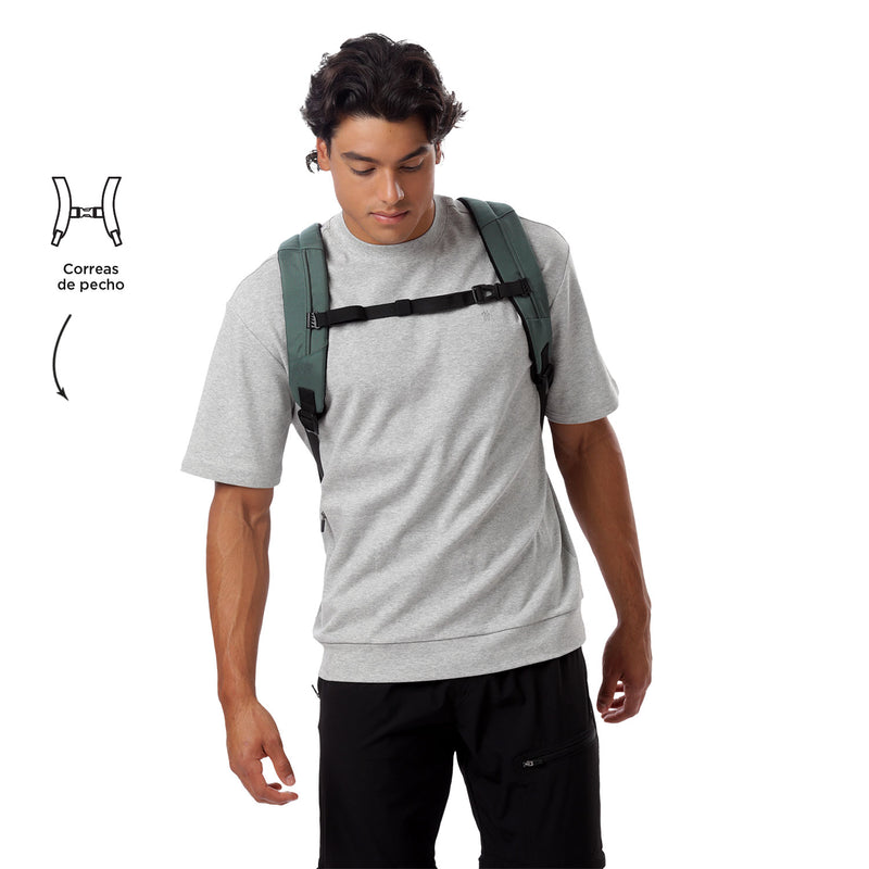 Mochila Antirrobo Bunker Pack 4.0 Porta PC 15.4" Verde