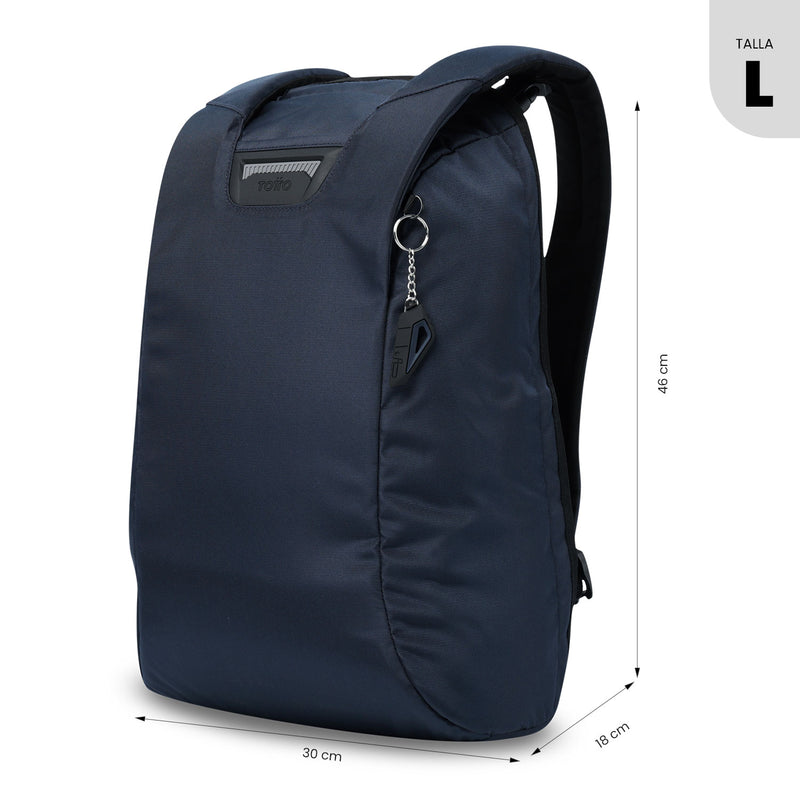 Mochila Antirrobo Porta PC 15.4" Bunker Pack 4.0 Azul Hombre