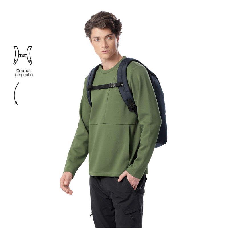 Mochila Antirrobo Porta PC 15.4" Bunker Pack 4.0 Azul Hombre