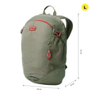 Mochila  para Hombre Deportto Porta Laptop 14" Terreo
