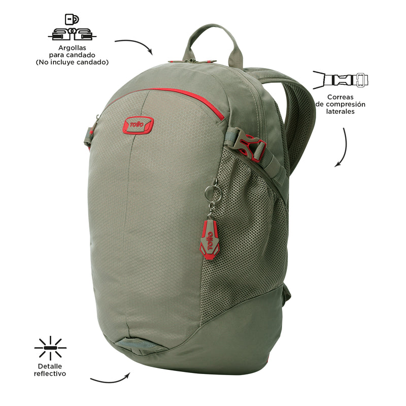 Mochila  para Hombre Deportto Porta PC 14" Terreo