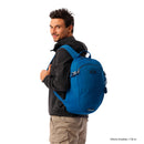 Mochila  para Hombre Deportto Porta Laptop 14" Azul