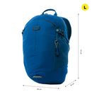 Mochila  para Hombre Deportto Porta Laptop 14" Azul