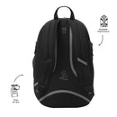 Mochila Universitaria Deportto Porta Laptop 14" Negro Hombre