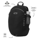 Mochila Universitaria Deportto Porta Laptop 14" Negro Hombre