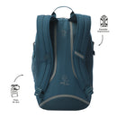 Mochila Universitaria Deportto Porta Laptop 14" Azul Hombre