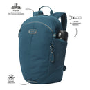 Mochila Universitaria Deportto Porta Laptop 14" Azul Hombre