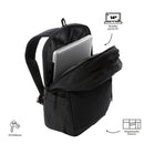 Mochila Ejecutiva Porta Laptop 14" Deleg 2.0 Negra