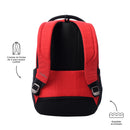 Mochila Ejecutiva Porta Laptop 14" Deleg 2.0 Roja