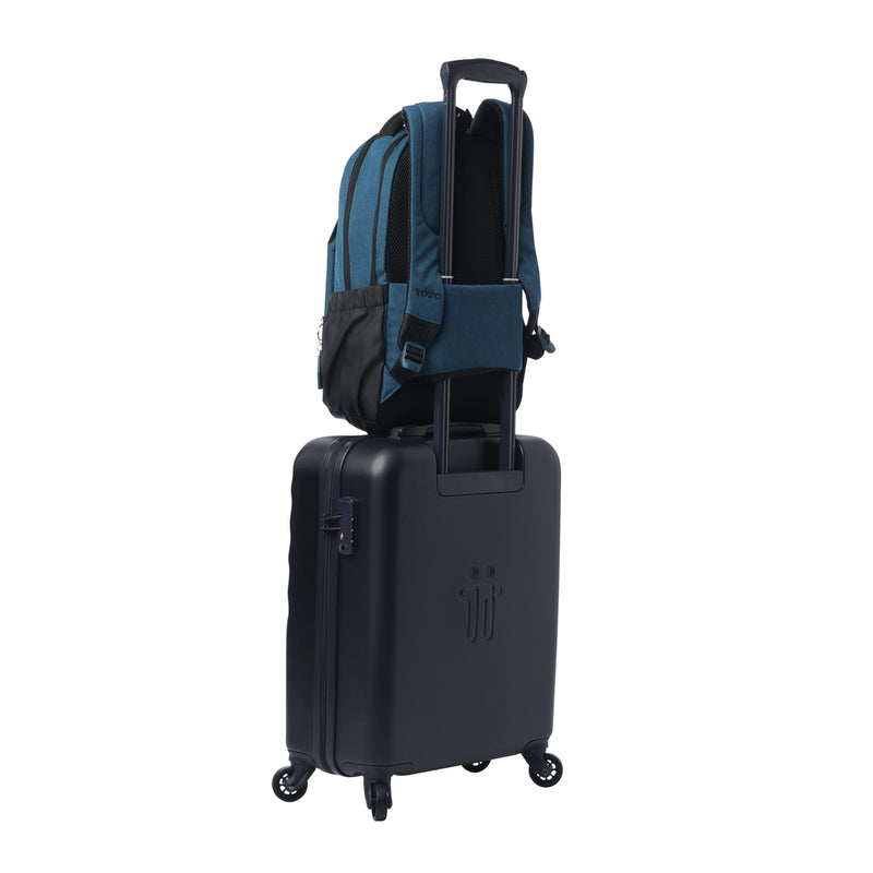 Mochila Ejecutivo Porta Laptop14" Deleg 2.0 Azul Hombre