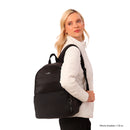 Mochila Universitaria Porta Laptop 13" Palencia Negro Mujer