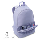 Mochila Universitaria Palencia Porta PC 13" Morado Mujer