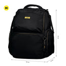 Mochila pañalera mommy - color: Negro