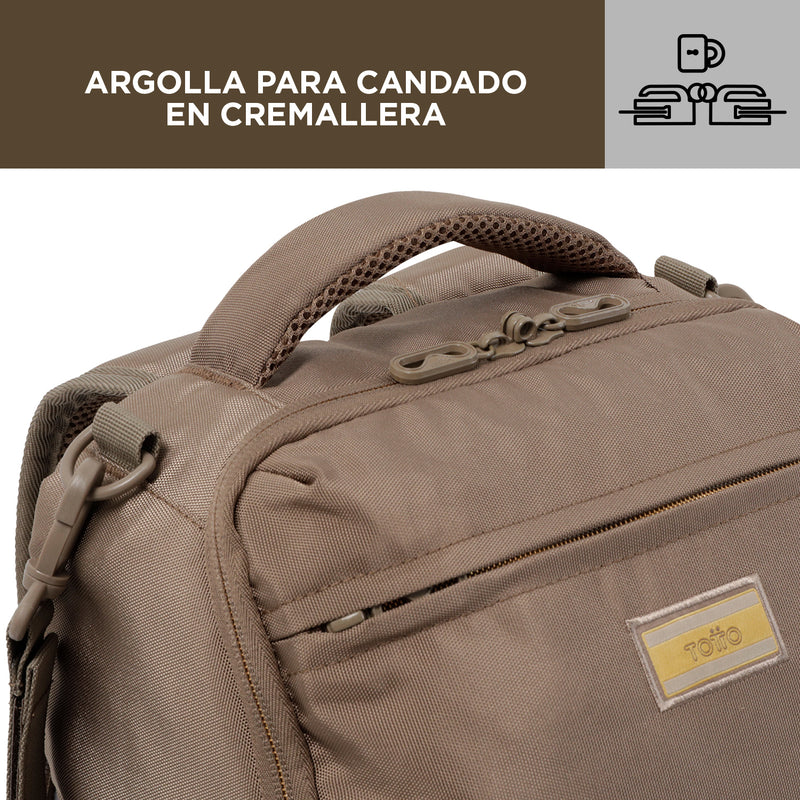 Mochila Pañalera Mommy - Color: Terreo