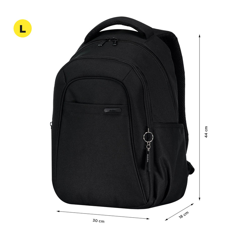 Mochila Ejecutiva Porta PC 14" Wivetto Negro Hombre