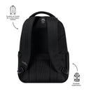 Mochila Ejecutiva Porta Laptop 14" Wivetto Negro Hombre