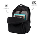 Mochila Ejecutiva Porta Laptop 14" Wivetto Negro Hombre