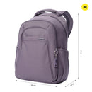 Mochila Ejecutiva Porta Laptop 14" Wivetto Morada Mujer