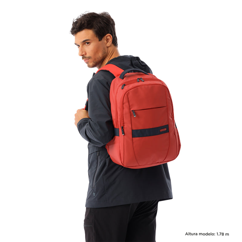 Mochila Ejecutiva Porta PC 16" Wivetto 2.0 Roja Hombre