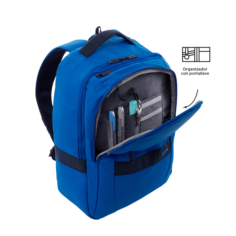 Mochila Ejecutiva Porta PC 16" Wivetto 2.0 Azul Hombre