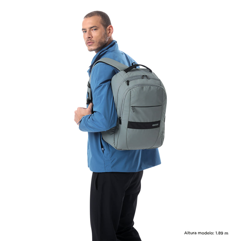Mochila Ejecutivo Porta PC16"  Wivetto 2.0 Gris Hombre