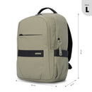 Mochila Ejecutiva Porta PC 16"  Wivetto 2.0 Beige Hombre