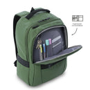 Mochila Ejecutiva Porta PC 16"  Wivetto 2.0 Verde Hombre