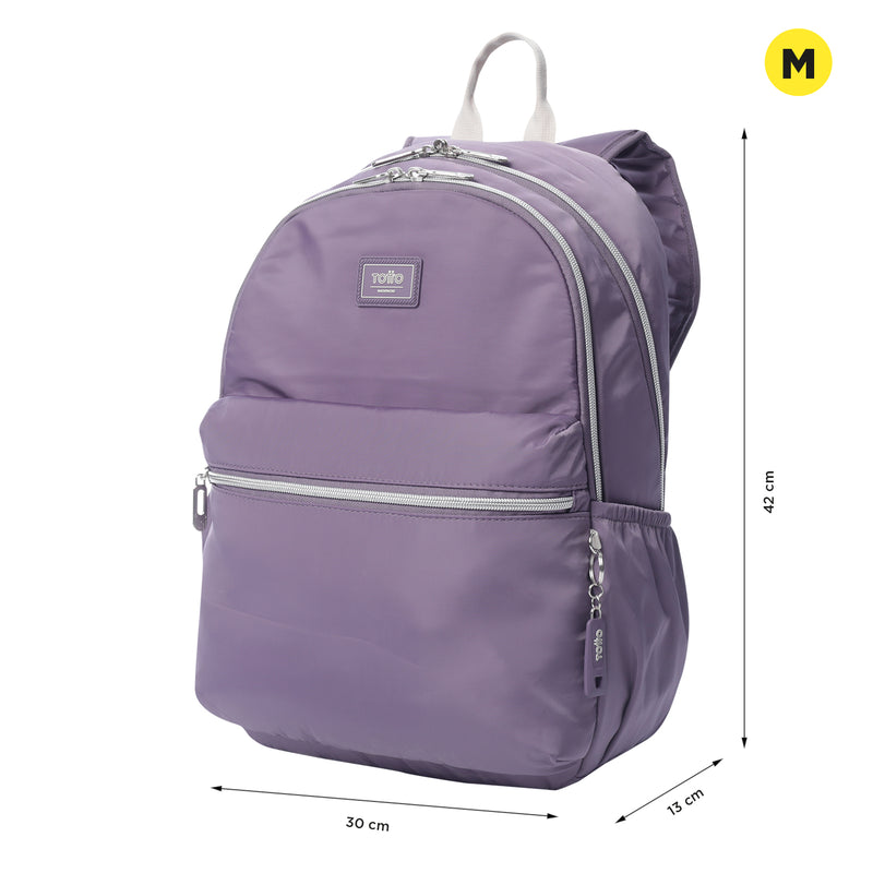 Mochila Aynatto Porta PC 13" Morado Mujer