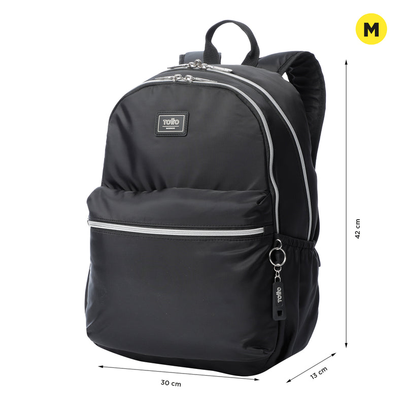 Mochila Aynatto Porta PC 13" Negro Mujer