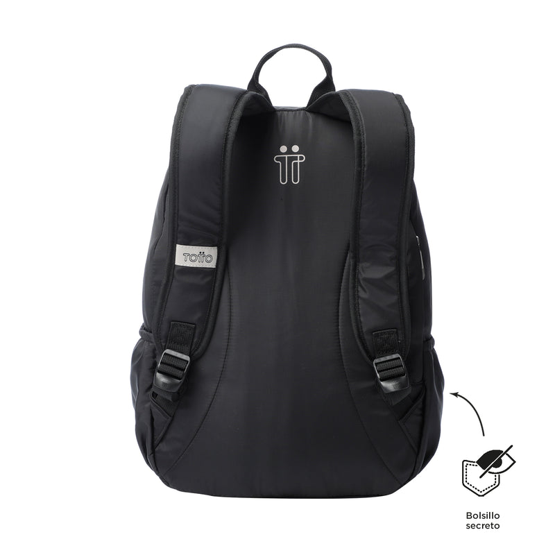 Mochila Aynatto Porta PC 13" Negro Mujer