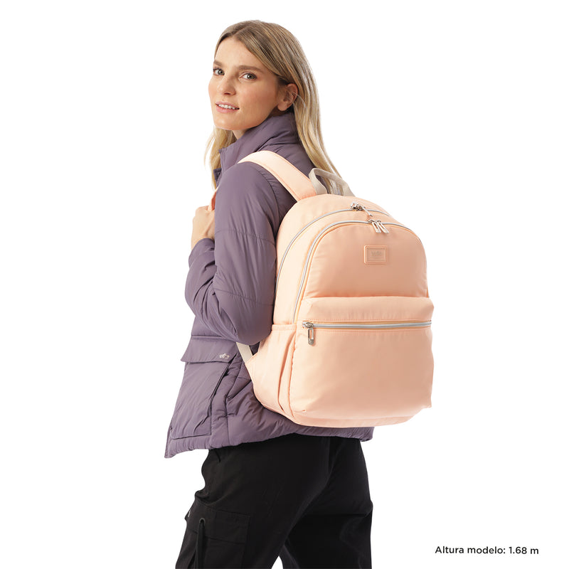 Mochila Aynatto Porta PC 13" Rosado Mujer