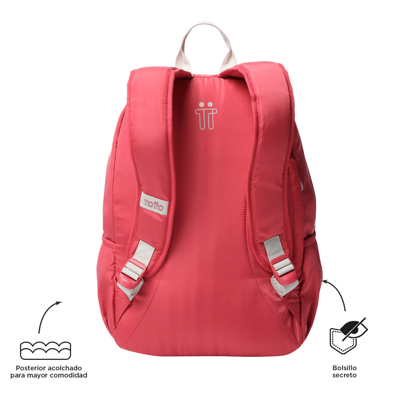 Mochila Aynatto Porta PC 13" Roja Mujer