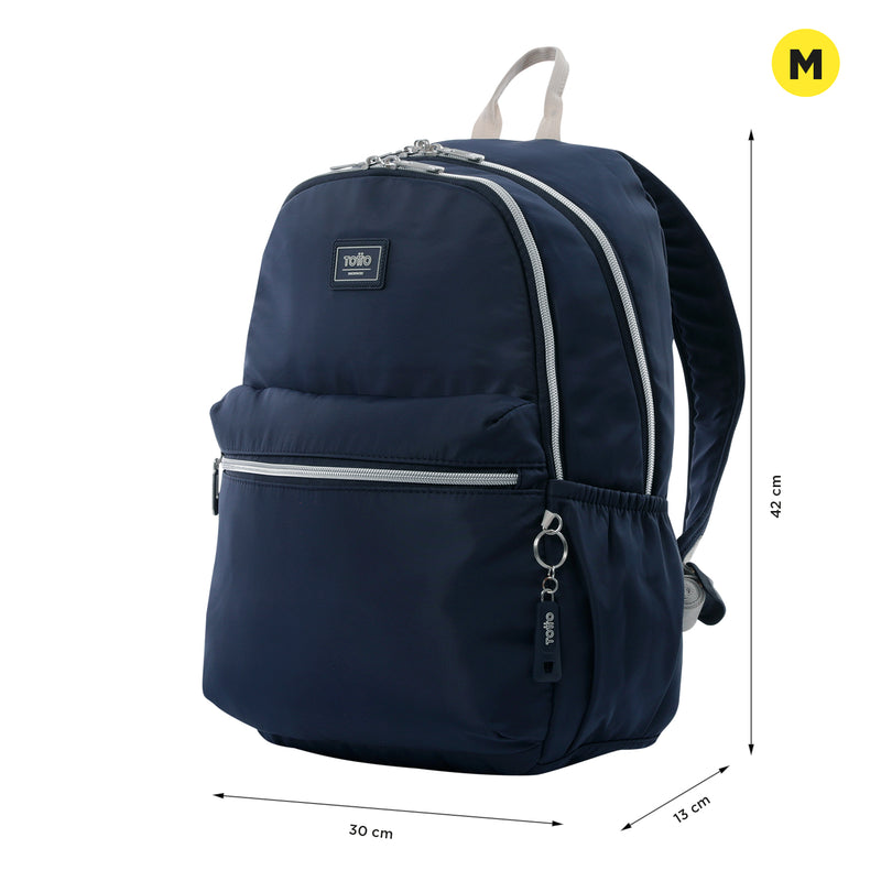 Mochila Aynatto Porta PC 13" Azul Mujer