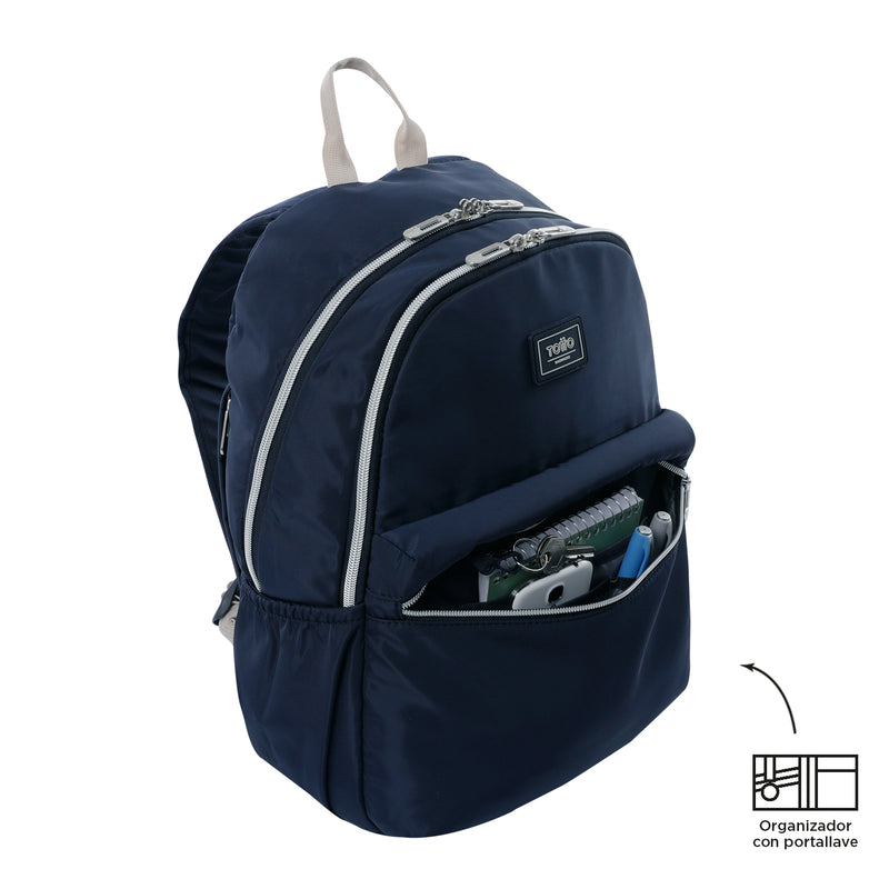 Mochila Aynatto Porta PC 13" Azul Mujer