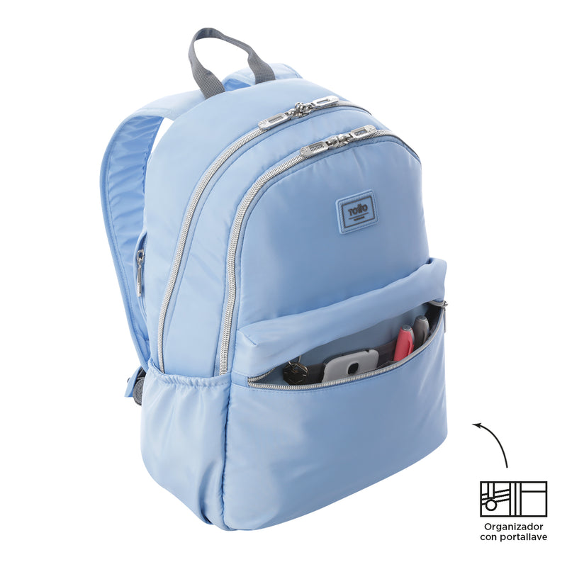 Mochila Porta PC 13" Aynatto Azul Mujer