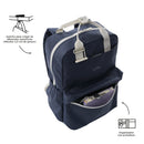 Mochila Universitaria Billy Azul