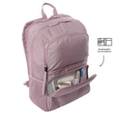 Mochila Universitaria Cloud Porta Laptop 14" Rosado Mujer