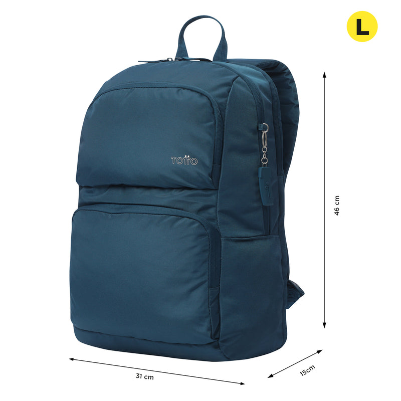 Mochila Universitaria Cloud Porta PC 14" Azul Hombre